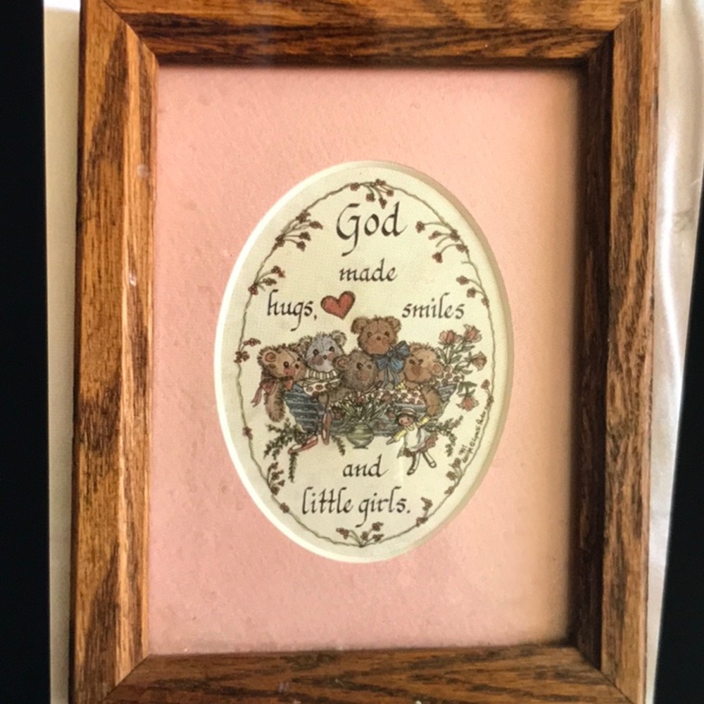 ❤️Adorable Girls Daughters Framed Art🐥🐣